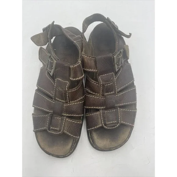VTG Dr Martens Sandals Mens Size 13 Fish‎ Chunky Leather Strap Caged 8092 Y2K Dr. Martens | Shoes | Vtg Dr Martens Sandals Mens Size 3  main image 2